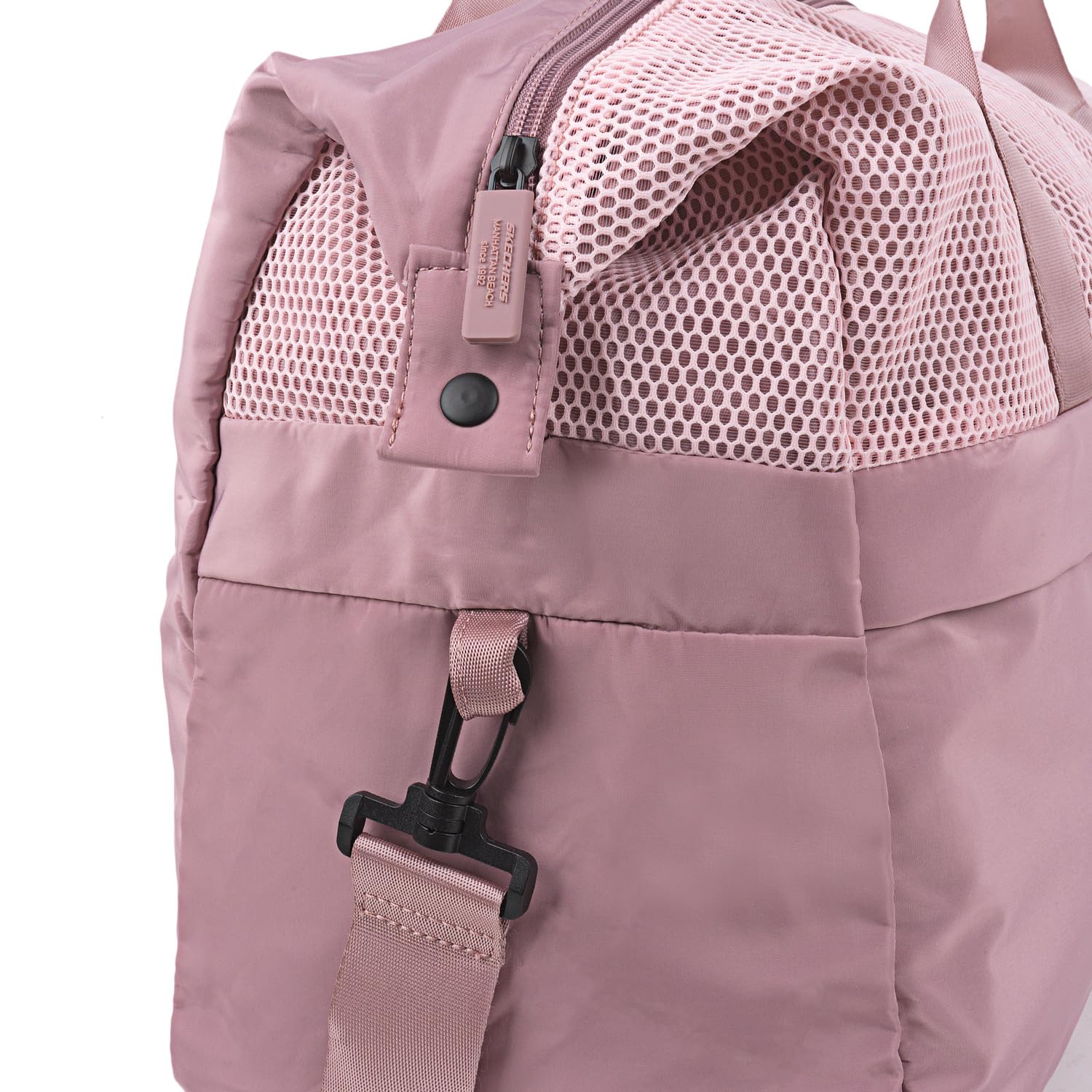 Skechers - Bolsa Deporte Unisex Fw21 Versátil para Gimnasio Viaje Mujer Y Hombre Resistente Espaciosa Ideal para Piscina Y Fin De Semana, Woodrose