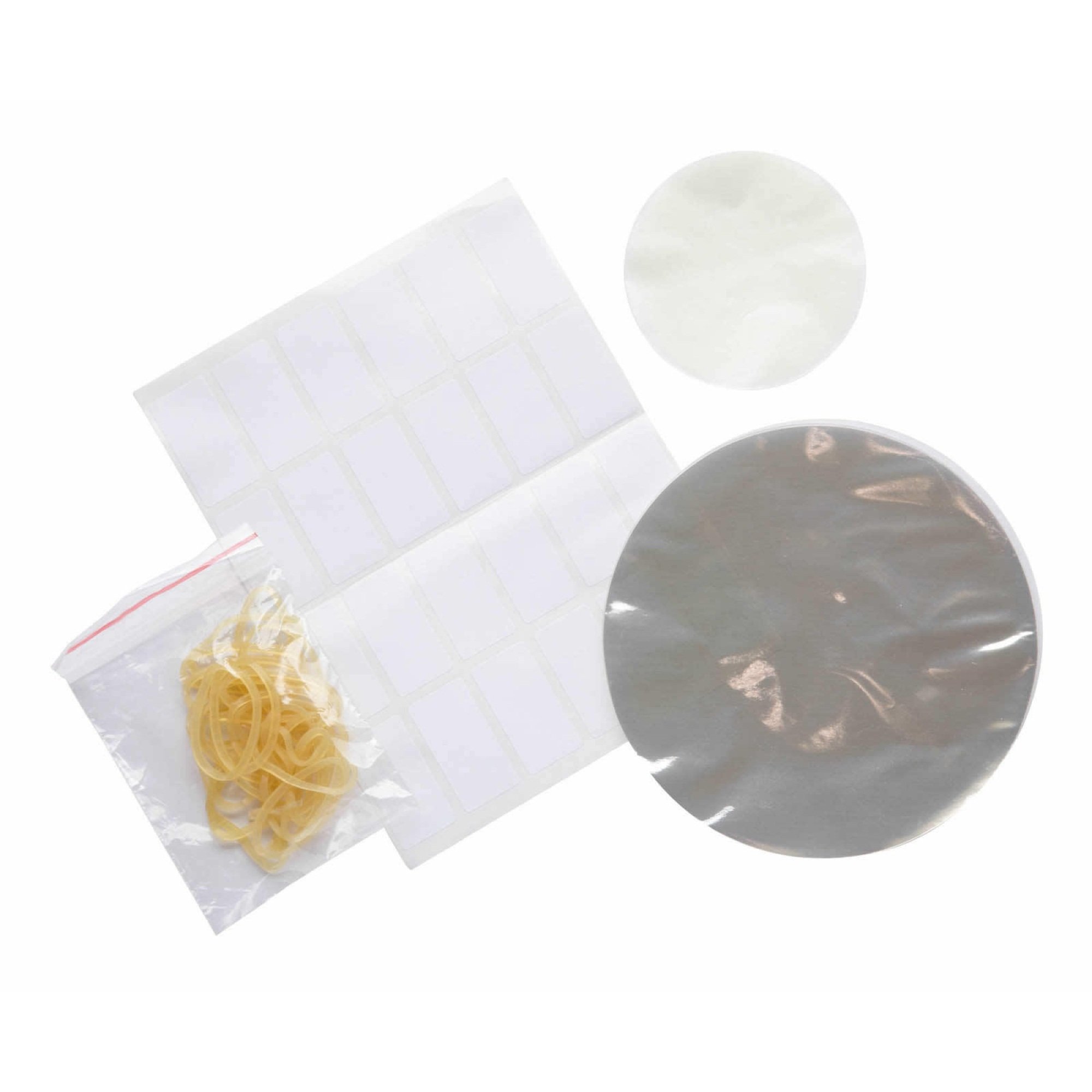 Jam Jar Kit Heal Seal 24 Discs (910g/2lb Jam/Preserve Jars)