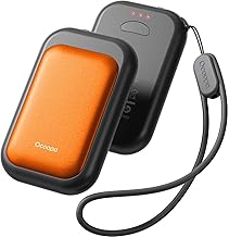 OCOOPA UT4 Young Lot de 2 Chauffe-Mains électriques Split-Magnetic 5000 mAh – Ultra compacts, imperméables, Chauffage Plus Rapide, réutilisables, Chauffe-Mains USB pour l'extérieur en Hiver