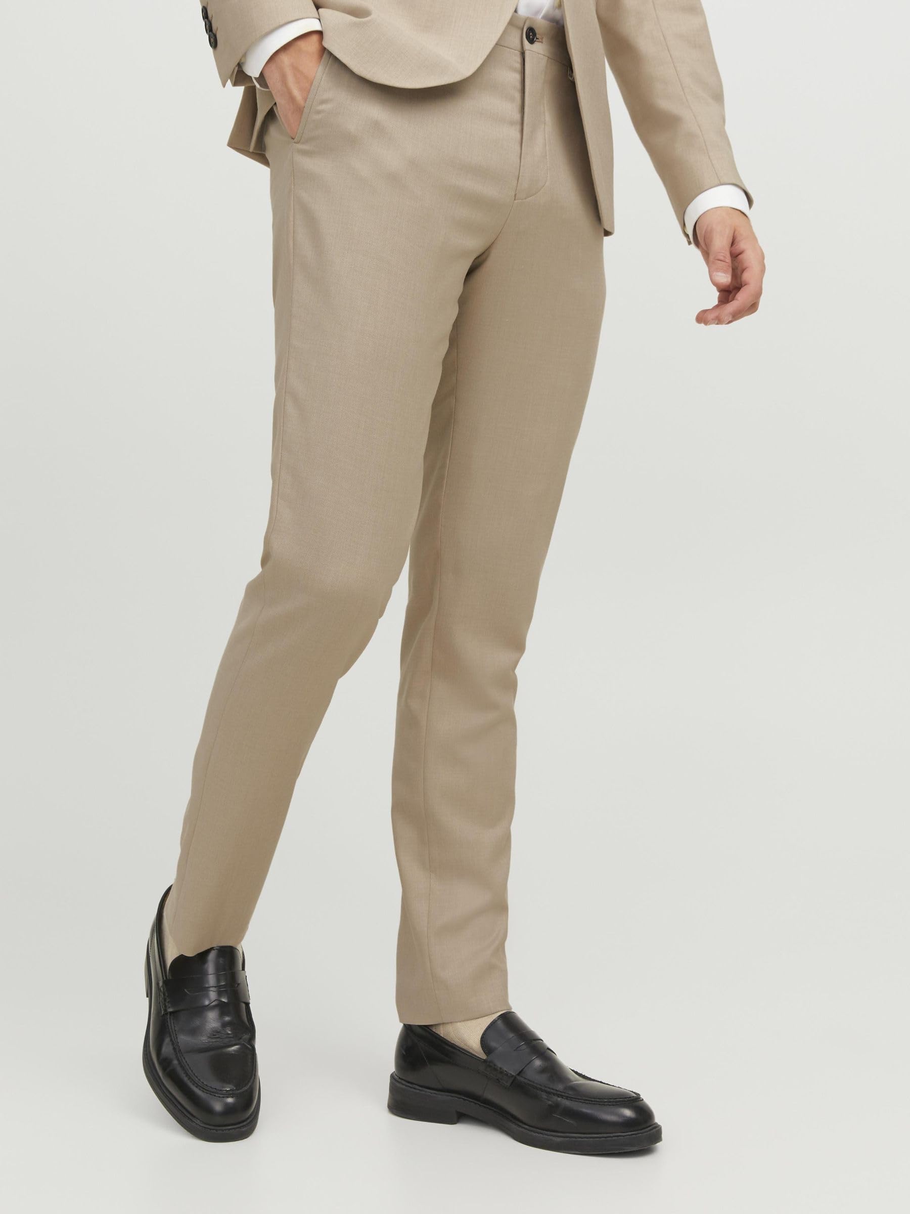 JACK & JONES Pantalon habillé JPRSOLARIS Pantalons de Tailleur Super Slim Fit