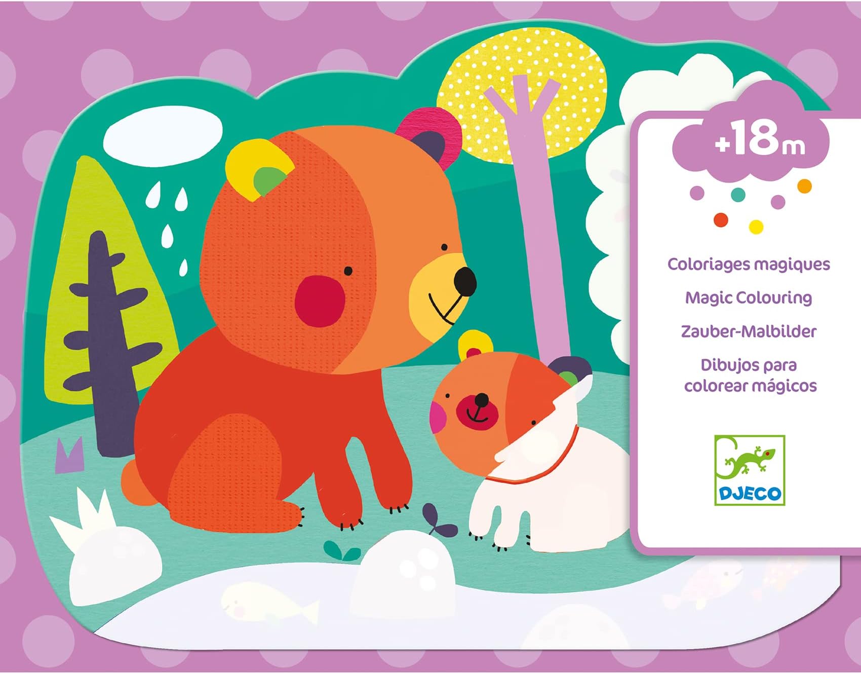 Hidden in The Woods Paint with Water Set