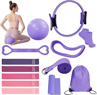 URbazaar 13 Pcs Pilates Kit