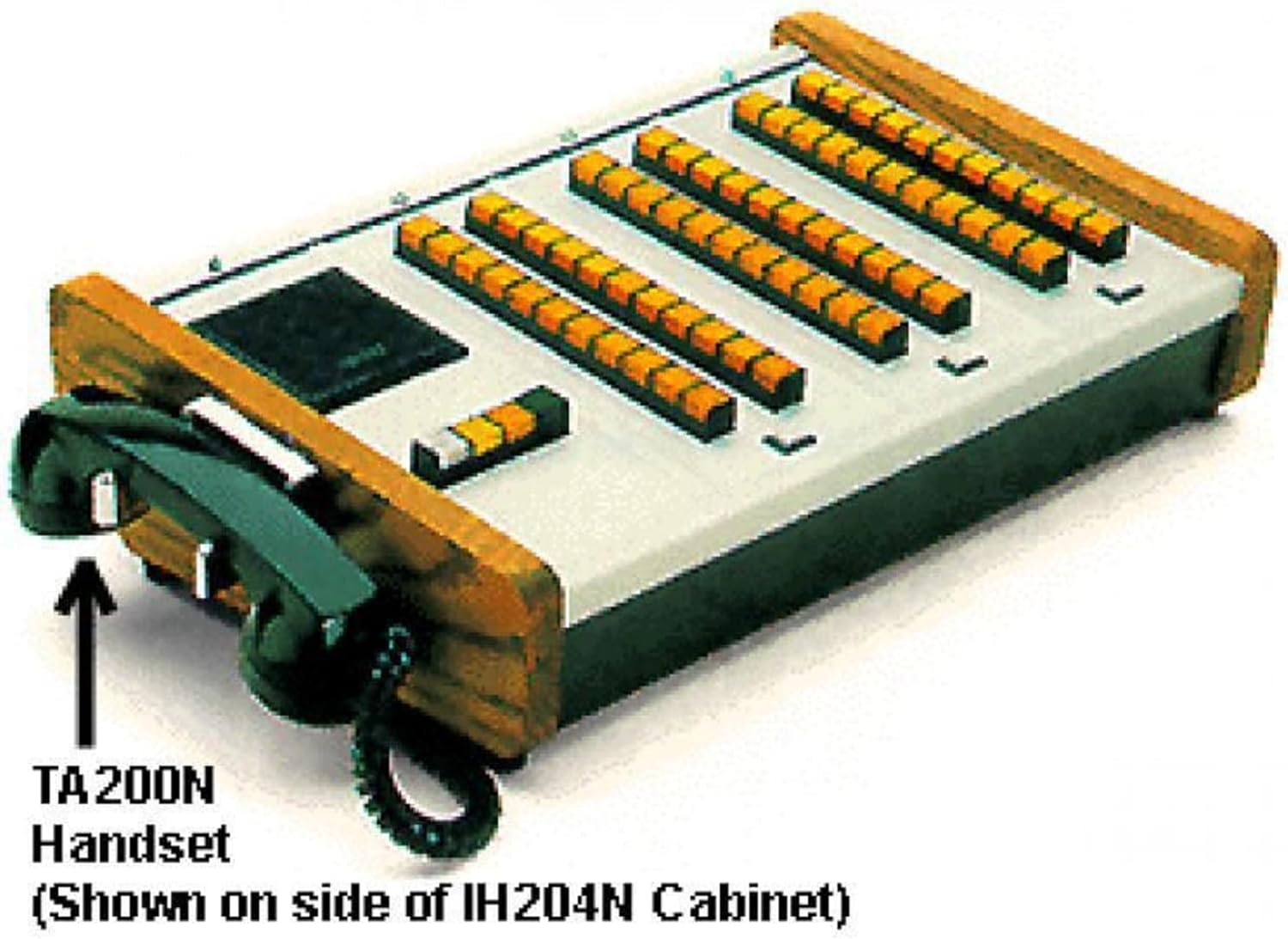 TA200N NC200N Series Side Handset with Cradle; Used with NC200N Series Masters; Included SK151N Plug-in Board
