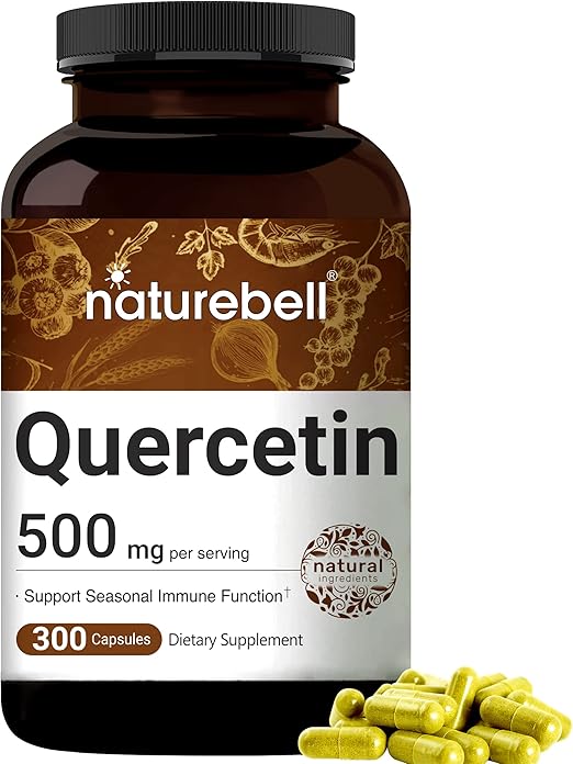 NatureBell Quercetin 500mg Per Serving 300 Capsules