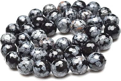 Amazon.co.jp: 【 福縁閣 】スノーフレークオブシディアン 6mm Amazon.co.jp: 【 福縁閣 】スノーフレークオブシディアン 6mm