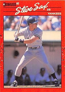 1990 Donruss #78 Steve Sax NM-MT Yankees