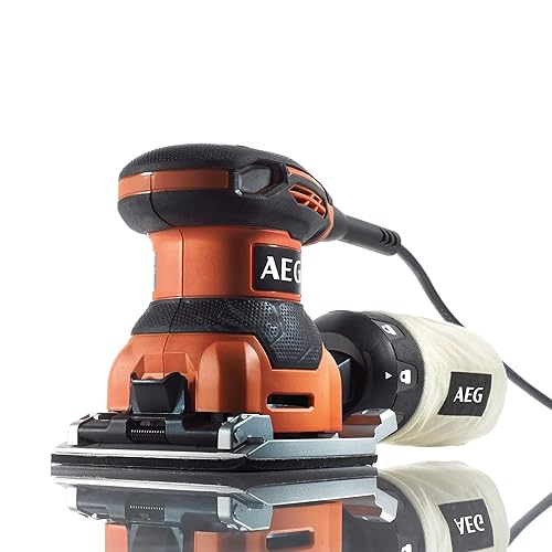 AEG - Ponceuse vibrante 260 W, 1/4 de feuille, 3