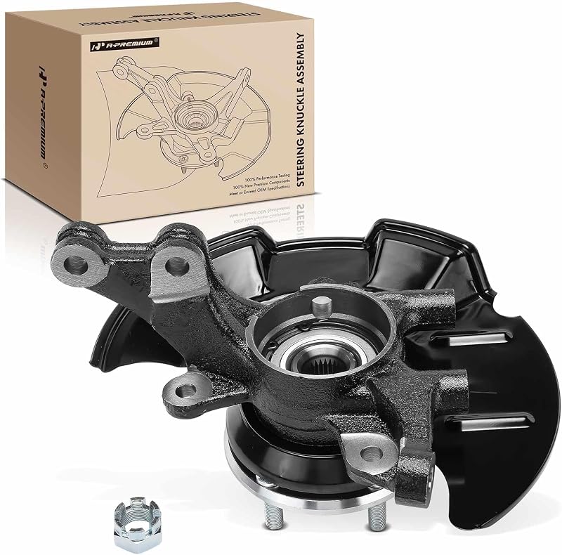 Manga de eixo dianteira esquerda com cubo e rolamento A-Premium para Hyundai Elantra – 1 unidade