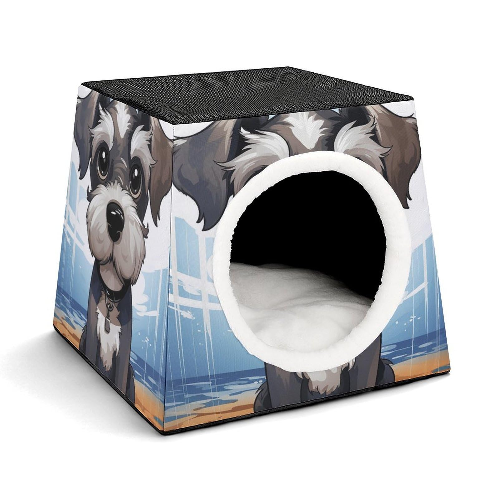 Capsule spatiale pour chat d'intérieur niche chaude design salon petits chiens