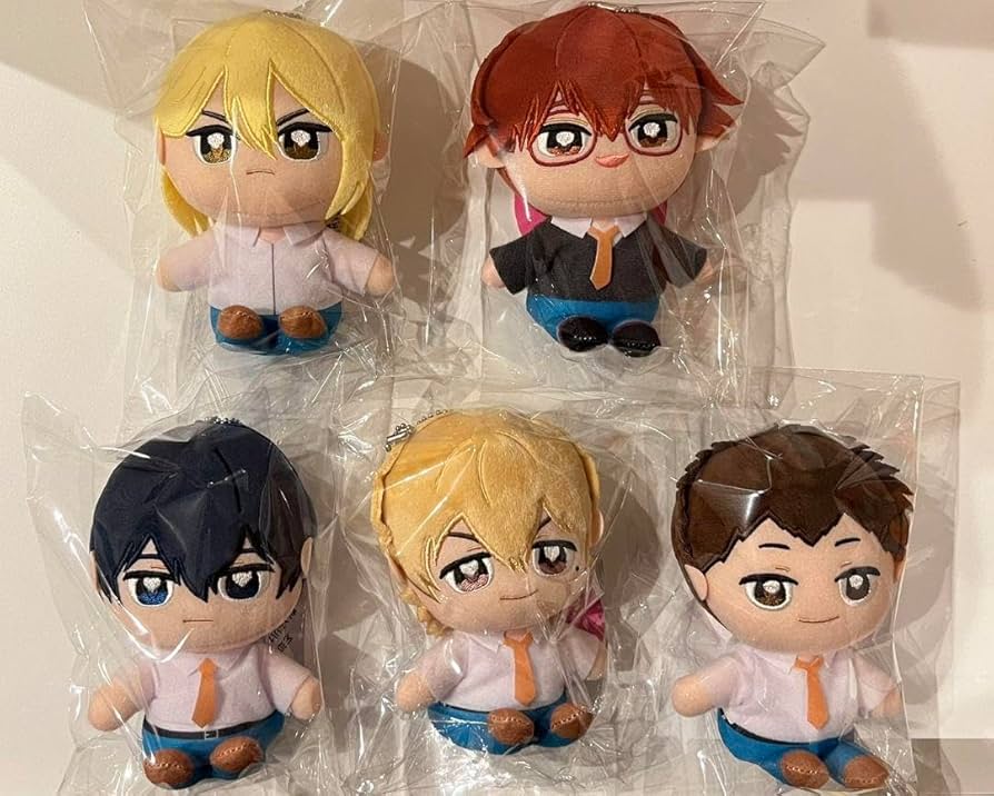Amazon.co.jp: 忘却バッテリー ぬいぷりけ 5種 : Toys & Games