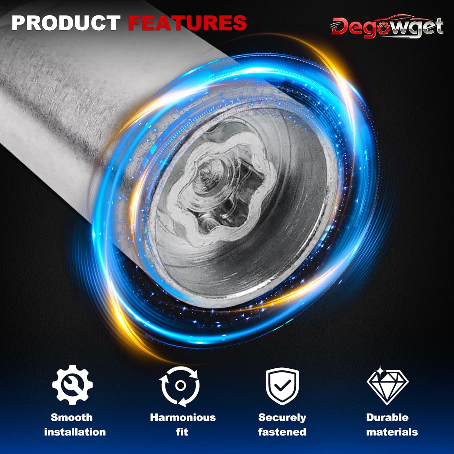 Spare Tire Lock BC3Z-1A380-A Compatible with 2011-2016 Ford F-250 F-350 F-450 F-550 Super Duty Anti-Theft Spare Tire Carrier Lock Assembly Replaces BC3Z1A380A 6C3Z-1A380-A