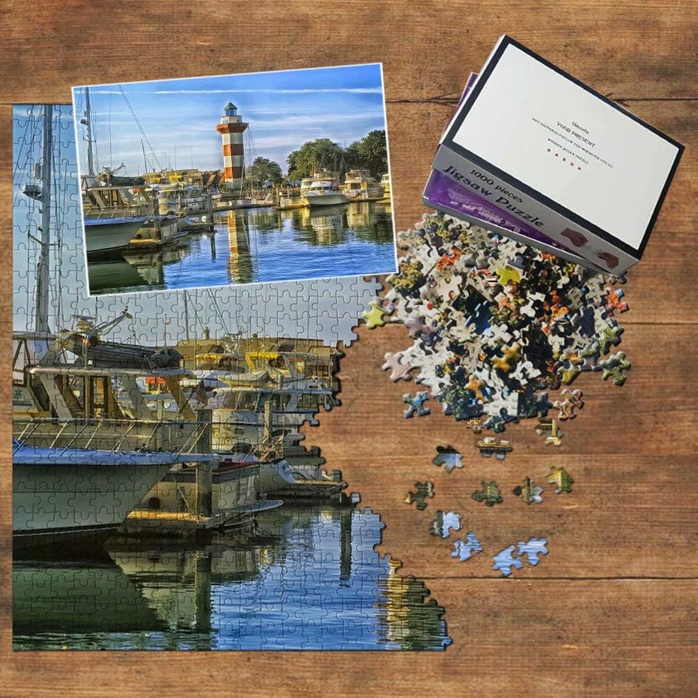 USA America Hilton Head South Carolina Jigsaw Puzzle 1000 Piece Travel Souvenir Wooden
