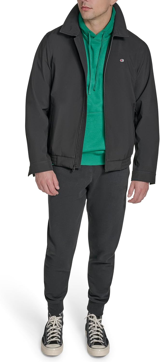 Champion Men's Lightweight Laydown Collar Jacket