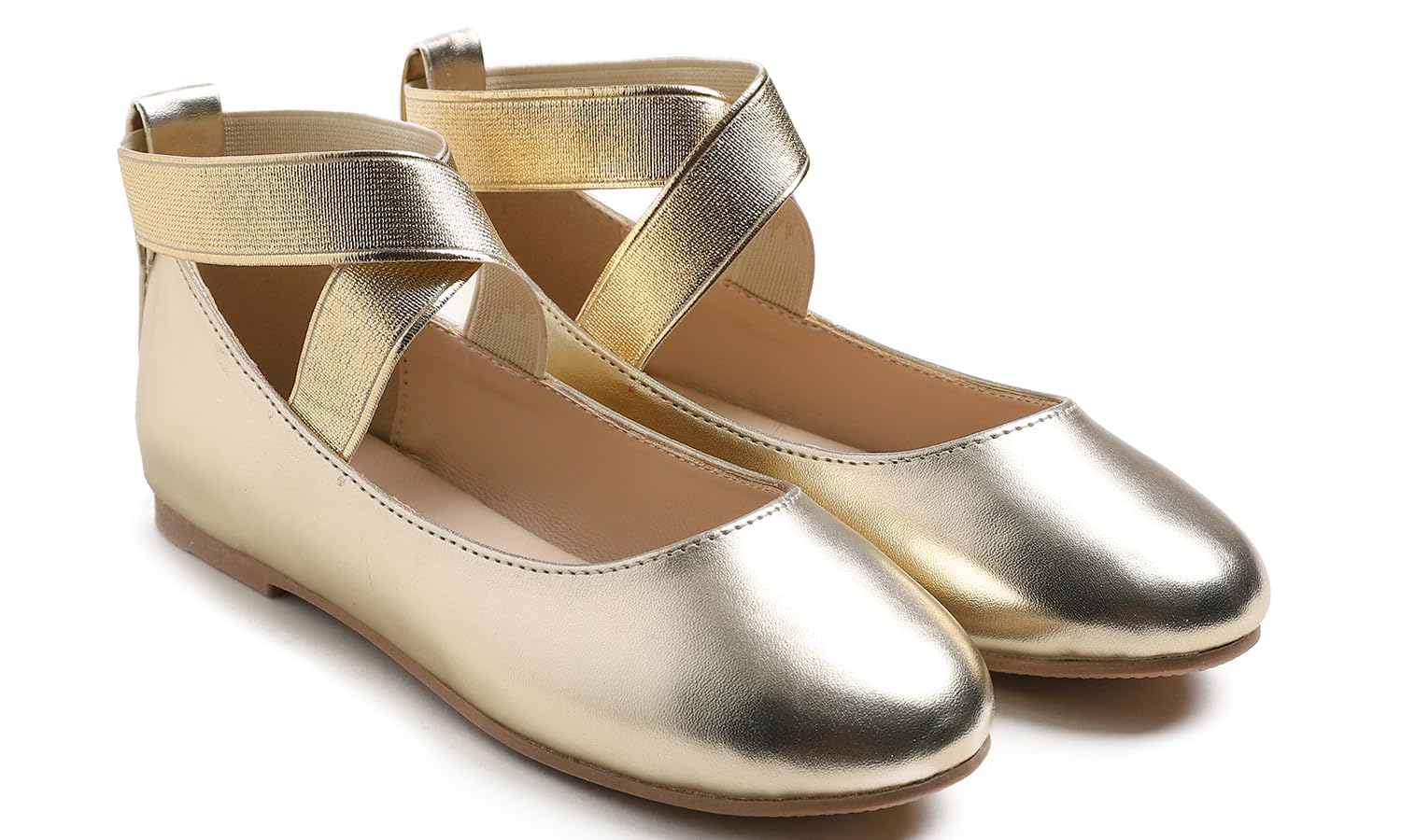Feversole Kids Filles Mary Jane Strap Chaussures Plates Ballerines Princesse Chaussures Plates Chaussures d'école Plates À Bride