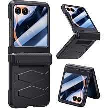 Armor case for Motorola Razr 2026 Full-Body Military Grade Protective Phone Case [Anti-Slip] Heavy Duty Cover with Screen Protector Wireless Charging for Moto razr 2026/2025/2024 Black