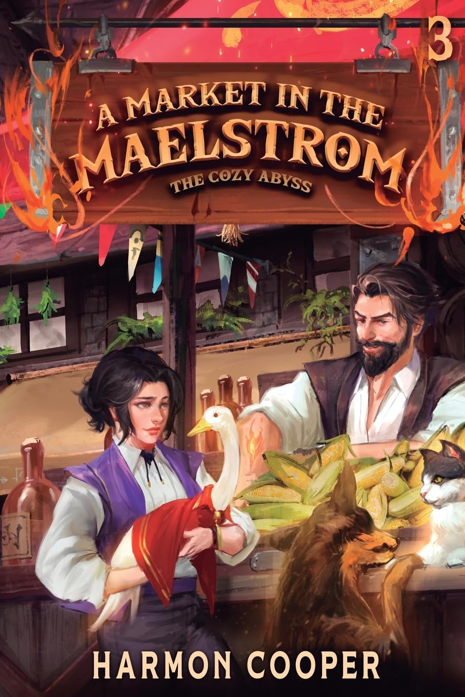 A Market in the Maelstrom: A Slice-Of-Life Litrpg Adventure: 3 (The Cozy Abyss)