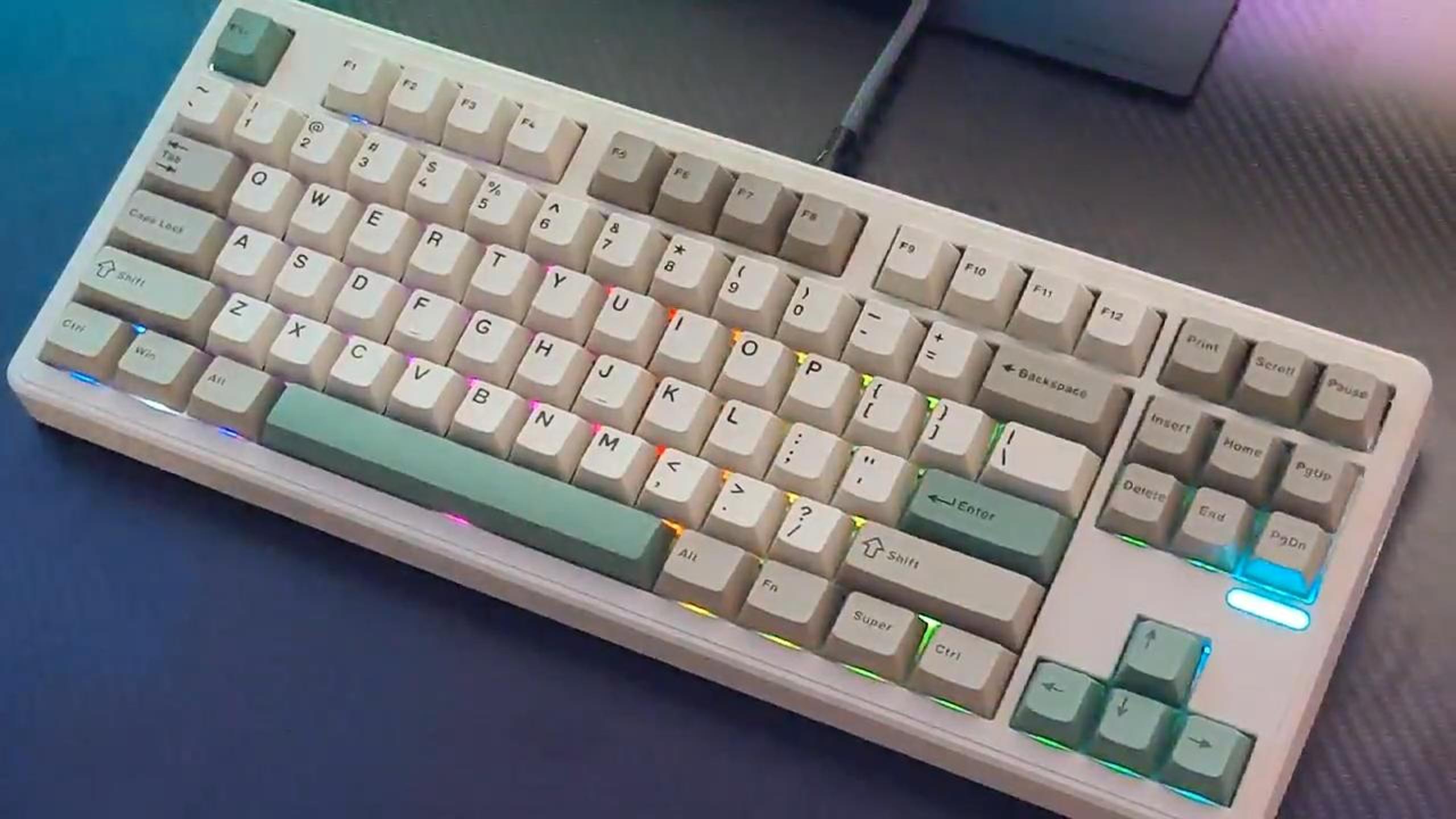 Amazon.com: ELECFOX Linky 87 Wireless Mechanical Keyboard,Tri-Mode