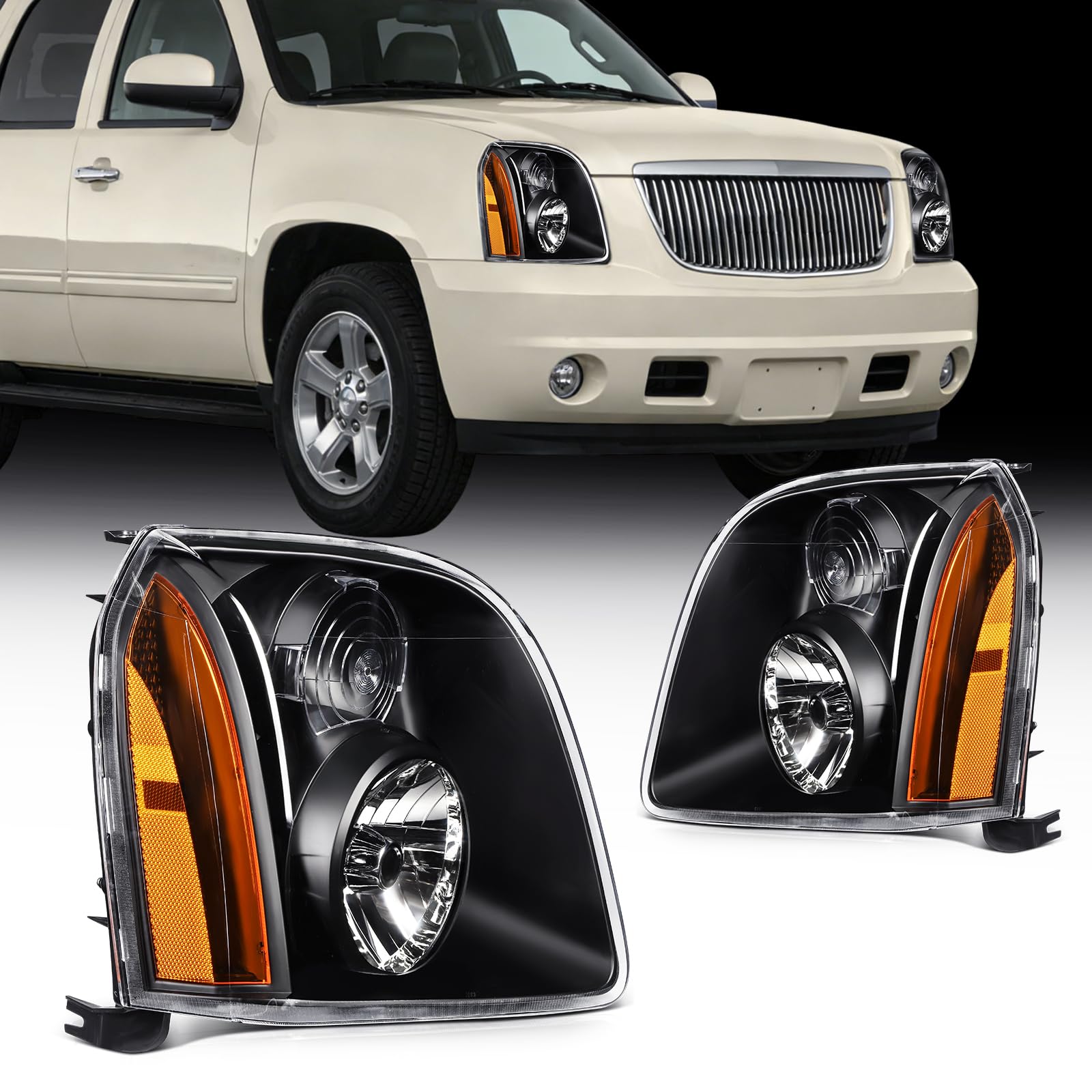 ECCPP Headlights for GMC Yukon