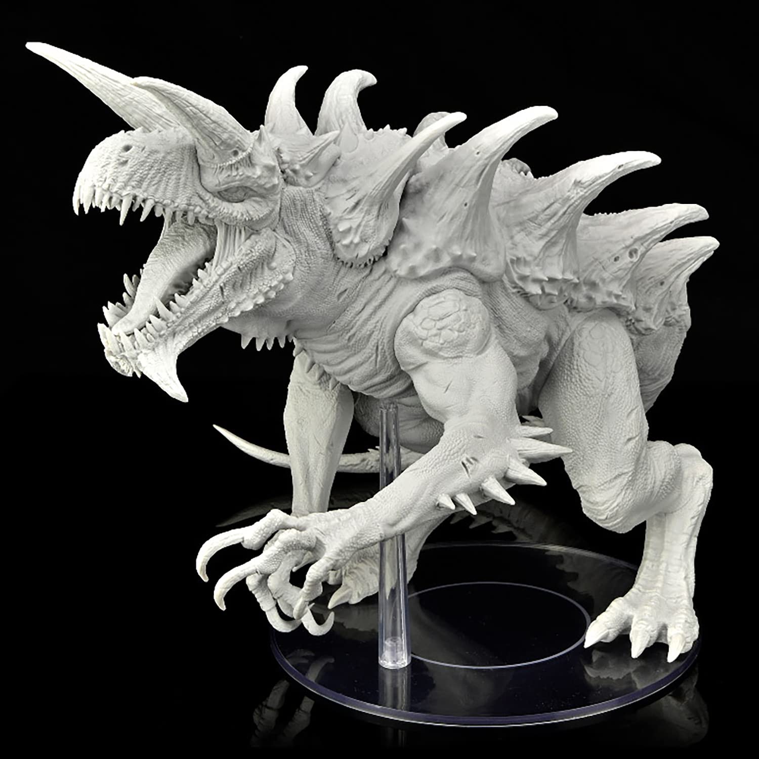 Dungeons & Dragons D&D Nolzur's Marvelous Miniatures: Gargantuan Tarrasque - Figura sin pintar, RPG, exhibe o úsalo con tus juegos de rol de mesa