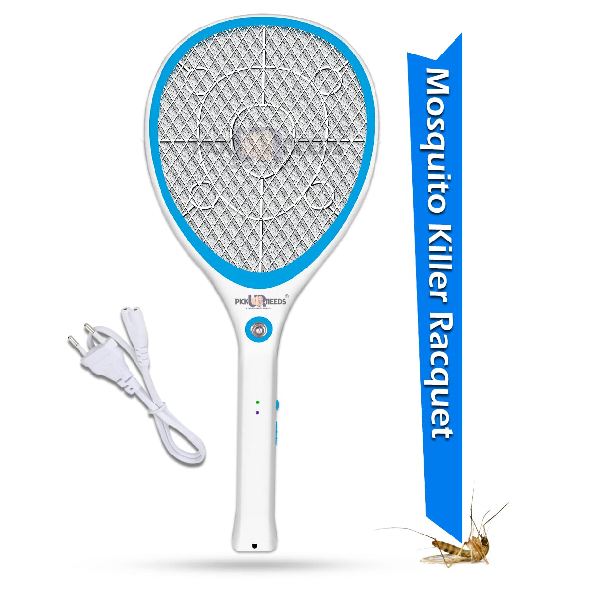 Pick Ur Needs Mosquito Racket/Bat for Indoor & Outdoor Rechargeable Insect Killer with UV Light (B0BR9ZDKSW) Amazon Price History, Amazon Price Tracker