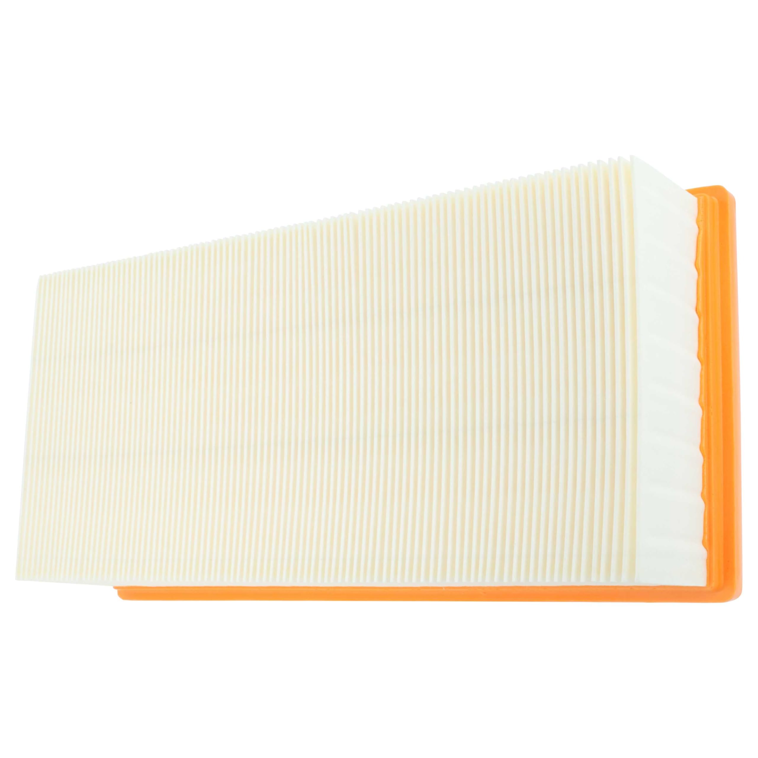 vhbw 5x filtro a pieghe piatte sostituisce Kärcher 6.904-284.0 per aspirapolvere umido/secco, industriale - Elemento filtrante