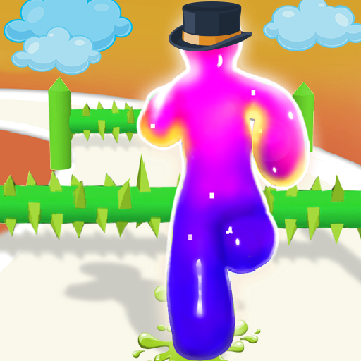 Verrückter größerer Lauf | Großer Blob-Läufer wird größer, Merge-Spiel – Tall Slime Evolution Endlos-Rennspiel für Kinder