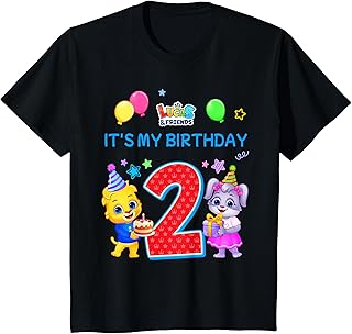 My 2nd Birthday Celebration | Lucas & Friends Happy Birthday T-Shirt