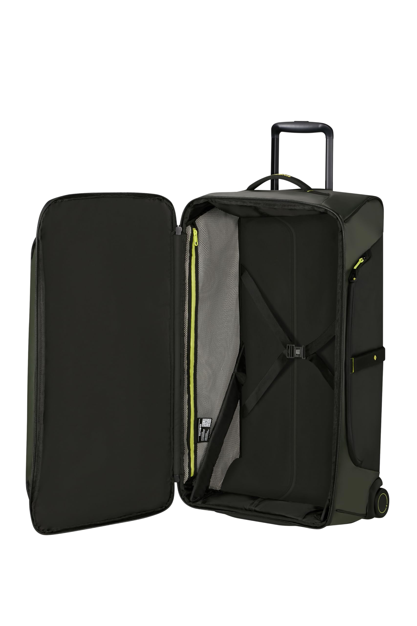 Samsonite Paradiver Light - Bolsa de Viaje con Ruedas (79 cm), Large, Repelente al Agua, Ligero, 121,5L, Verde (Jungle Green)
