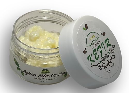 Granos de kéfir de leche orgánica fresca - 1 cucharada