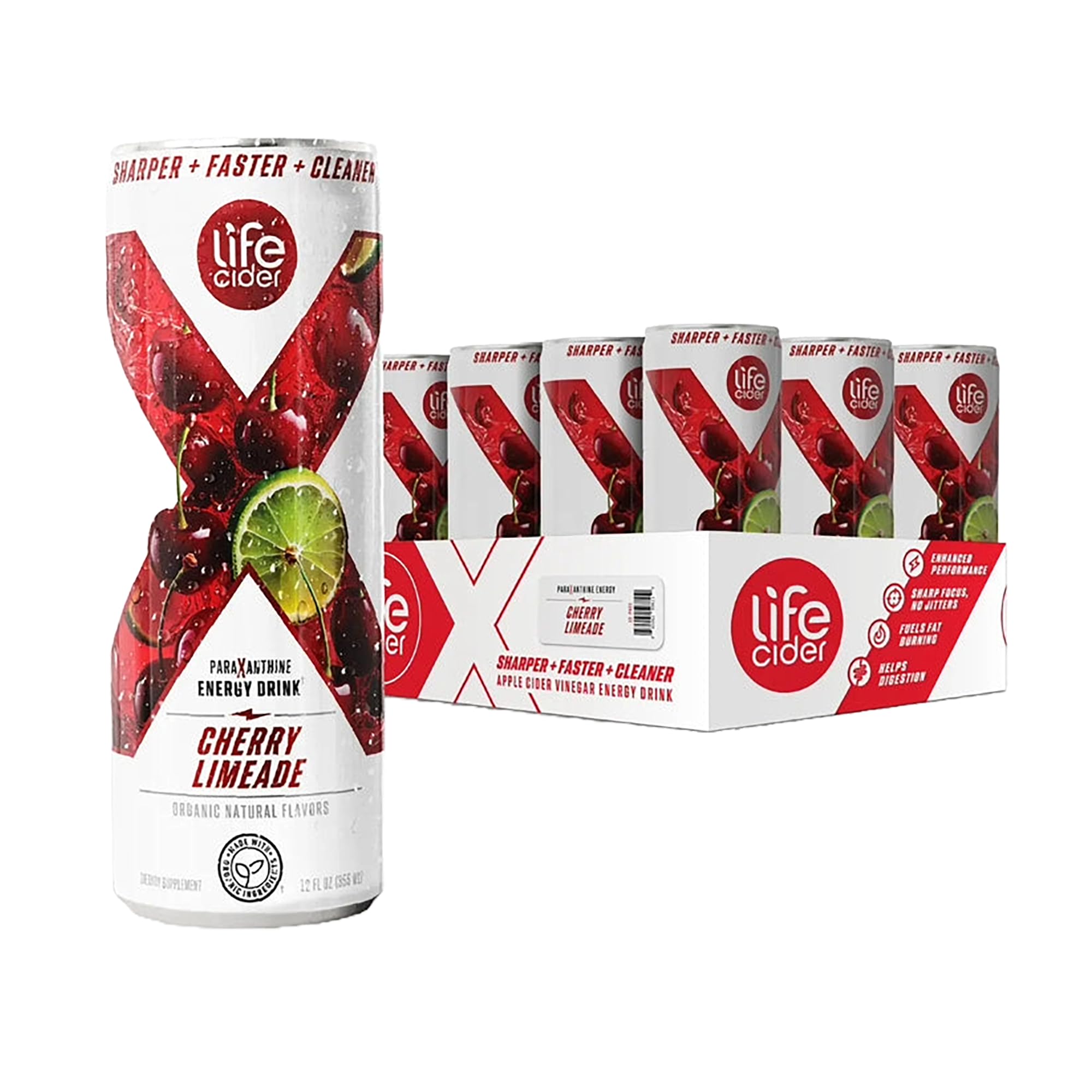 Amazon.com : Life Cider X Cherry Limeade Apple Cider Vinegar