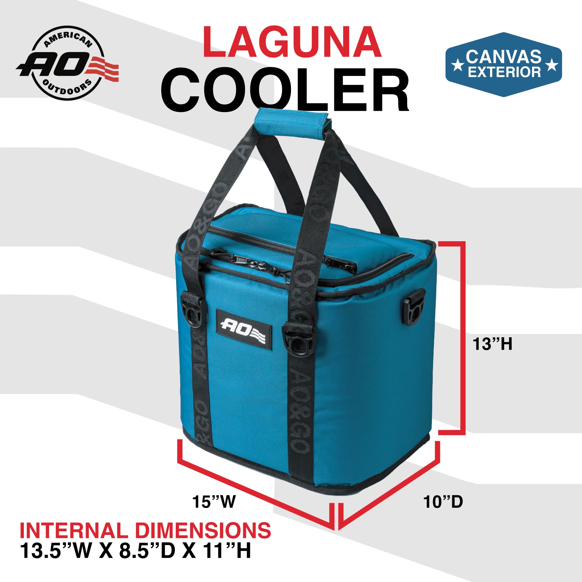 AO Coolers エーオークーラーズ　クーラーボックス Amazon | AO Coolers ラグナ キャンバス ソフトサイド クーラー トート