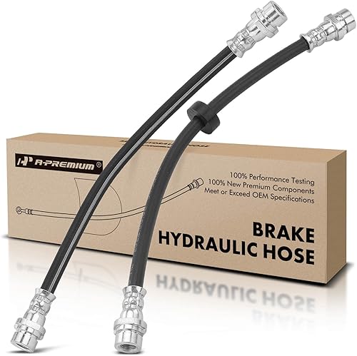 A-Premium Manguera hidráulica de freno trasero para conductor y pasajero compatible con los modelos Ford, Mazda y Mercury - Escape 2001-2007,
