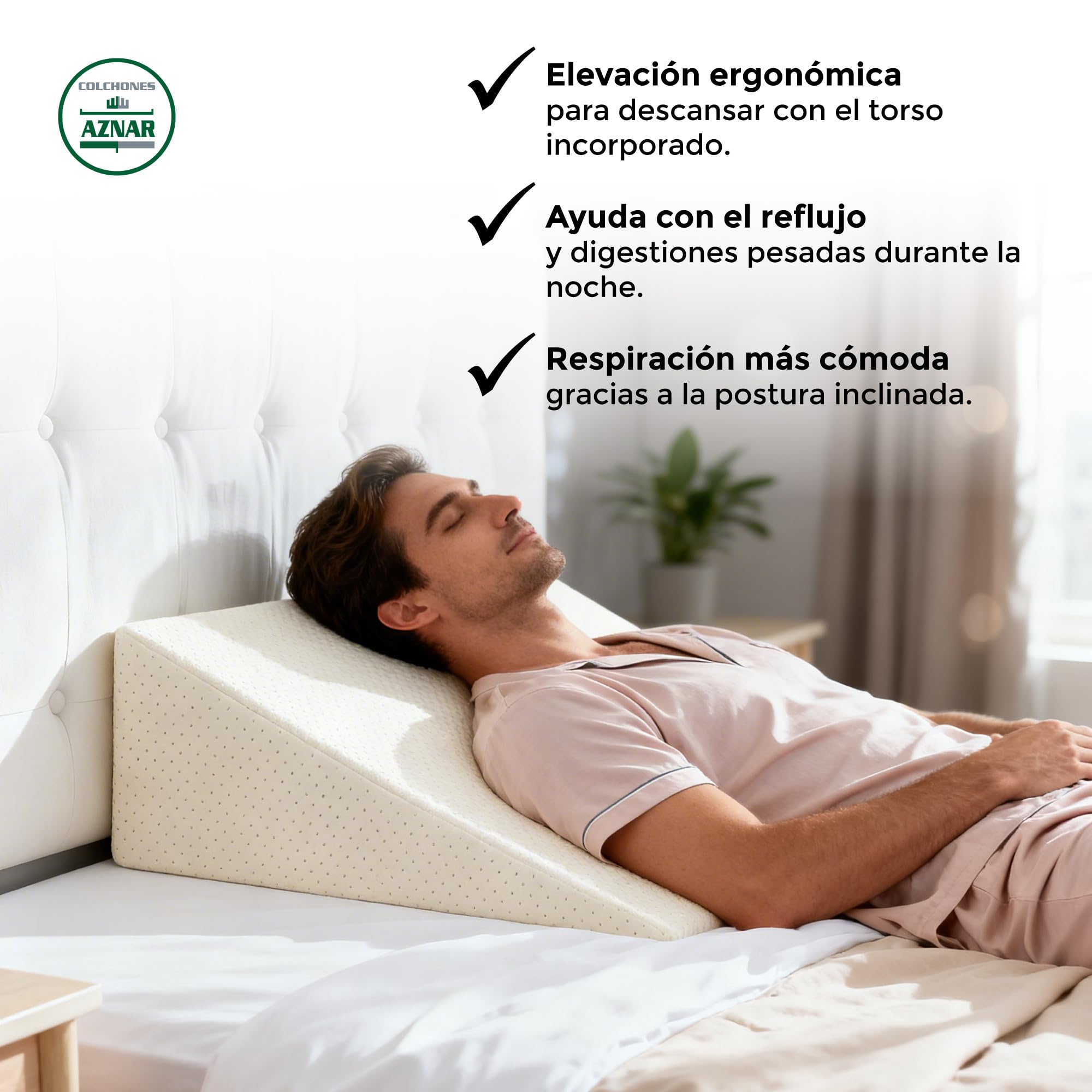 Aznar Cuña viscoelástica antireflujo