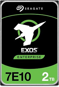 Seagate Exos 7E10 SATA 512N 3.5" 2TB Internal Hard Drive CMR 6Gb/s 256MB 7200rpm Enterprise Authorized Dealer ST2000NM000B