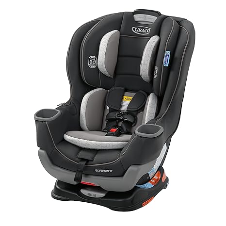 Graco Extend2Fit Convertible Car Seat, Rear-Facing and Forward-Facing, Extended Rear-Facing