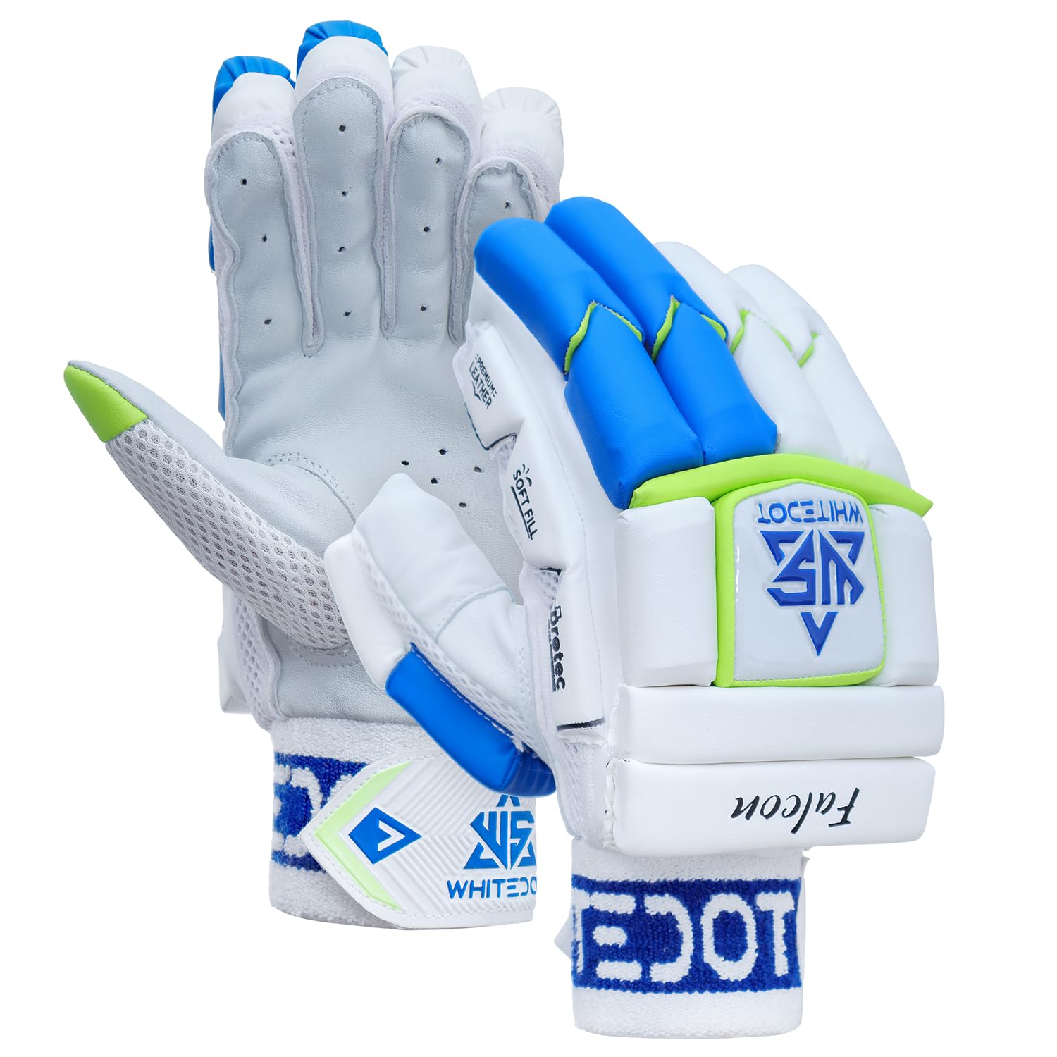 Whitedot Falcon Levlon Cricket Batting Gloves Idol for Mens/Large-picture-13