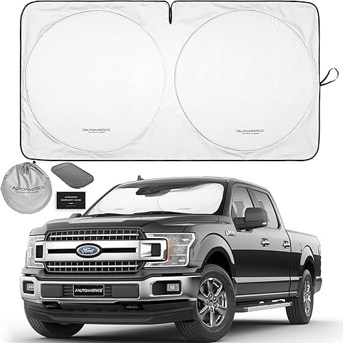 Autoamerics - Parasol para parabrisas, 1 pieza