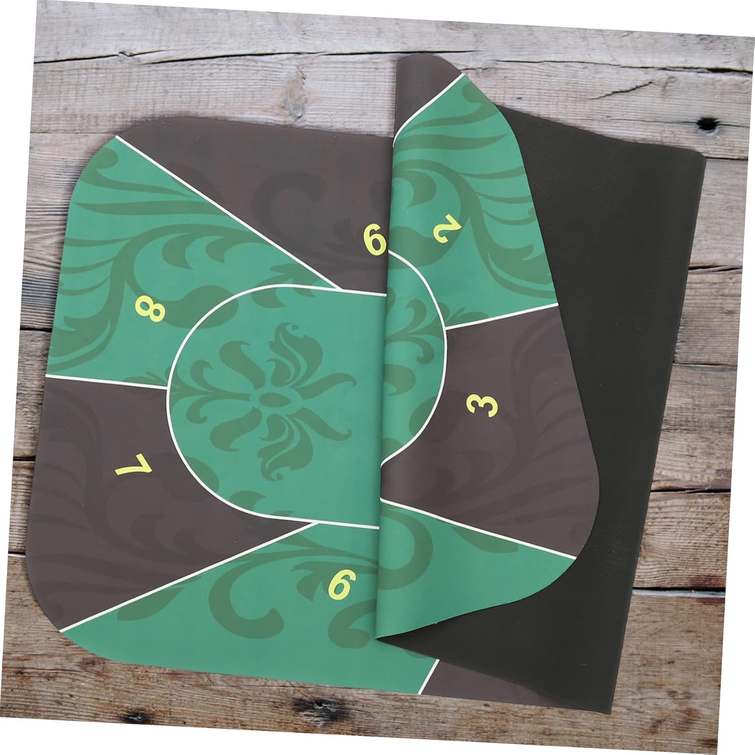 Household Poker Table Cover Rubber Mat for Family Games Non-Slip Game Table Cloth