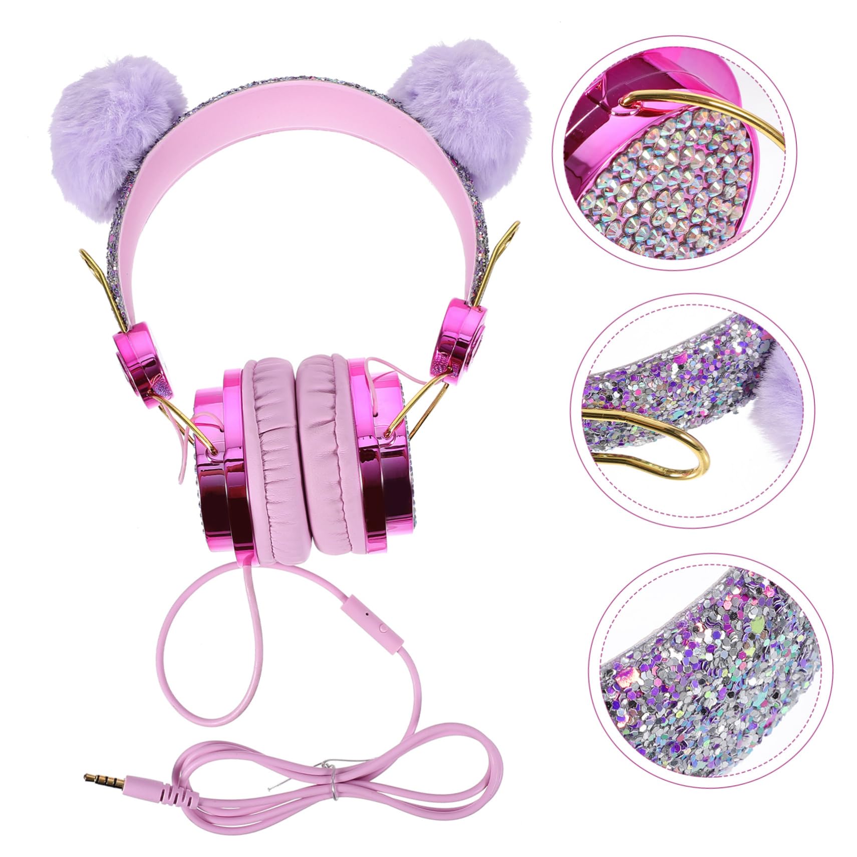 OSALADI 3 Auriculares con Cable para Niños con Control De Volumen para La Escuela.
