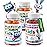 DR. MORITZ Elderberry Gummies for Kids (60 Count) and Kids Multivitamin Gummies Bundle (120 Count, 2 Pack) - for Childrens Immune Support and Overall Health - Toddler Vitamins Supplement