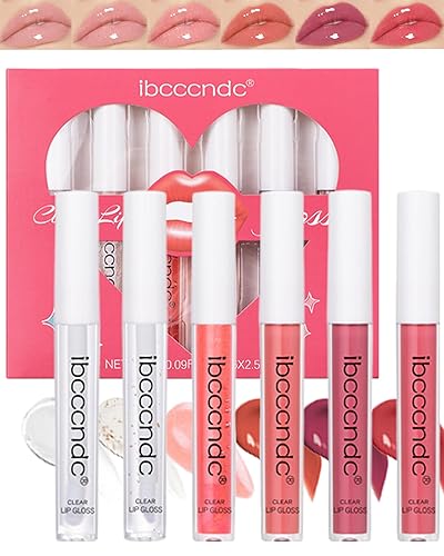 Aceite hidratante para labios, 6 colores tintados, brillo de aceite de labios, nutritivo rosa y rojo, brillante para el cuidado de los labios,
