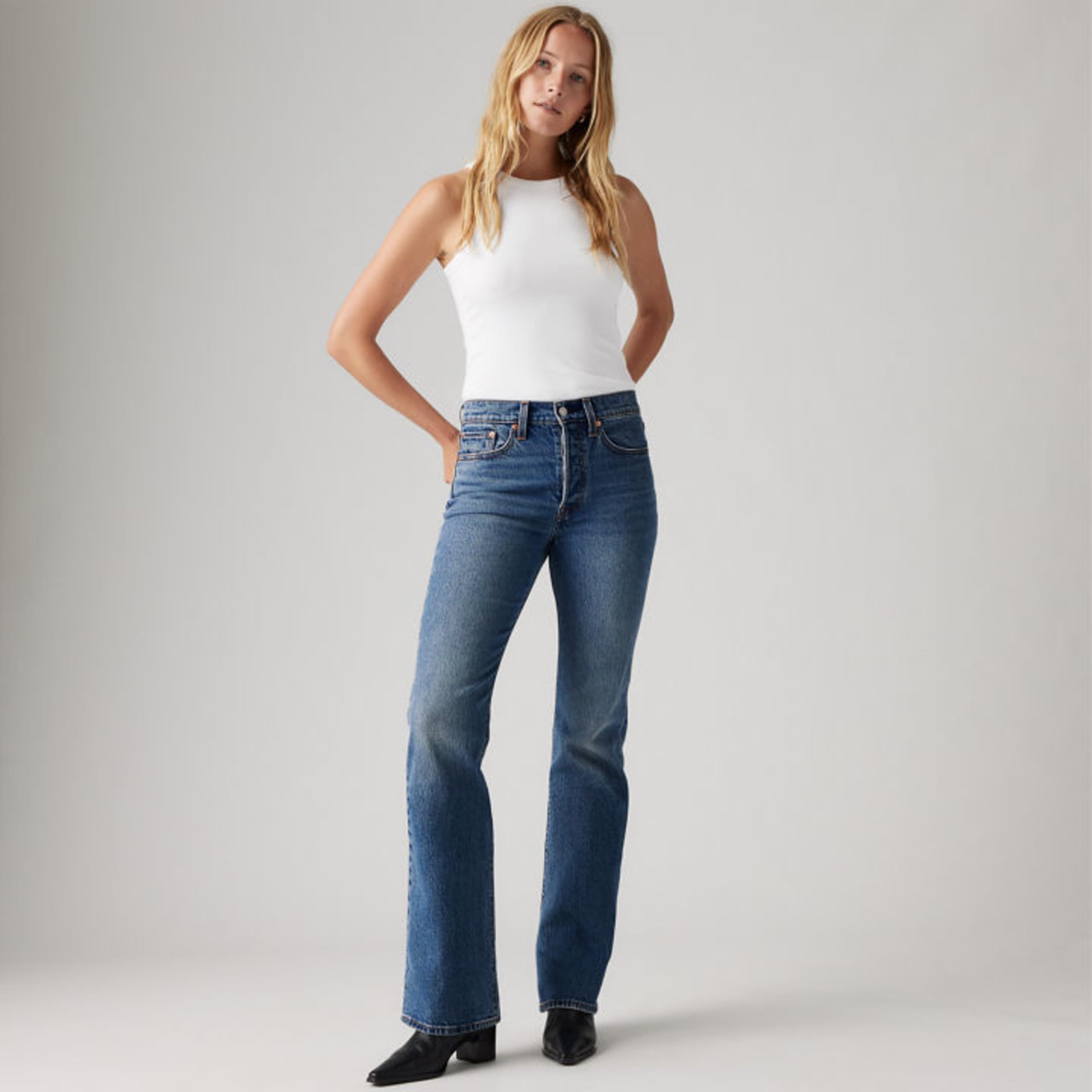 Levi'S Wedgie Boot - Jeans Mujer