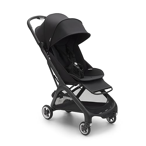 Bugaboo Butterfly - 1 Second Fold Ultra-Compact Stroller - Lightweight & Compact - Great for Travel - Midnight Black