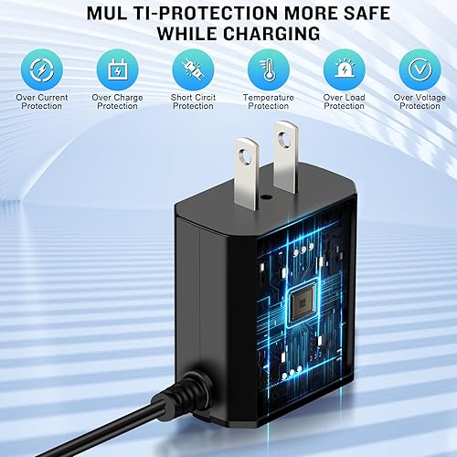 Miniatura 5 de Fesasn Cargador de aspiradora de piscina de 5 V de 2 pines compatible con Intex 28620E 28620EP aspiradora de natación de mano para limpieza sobre el