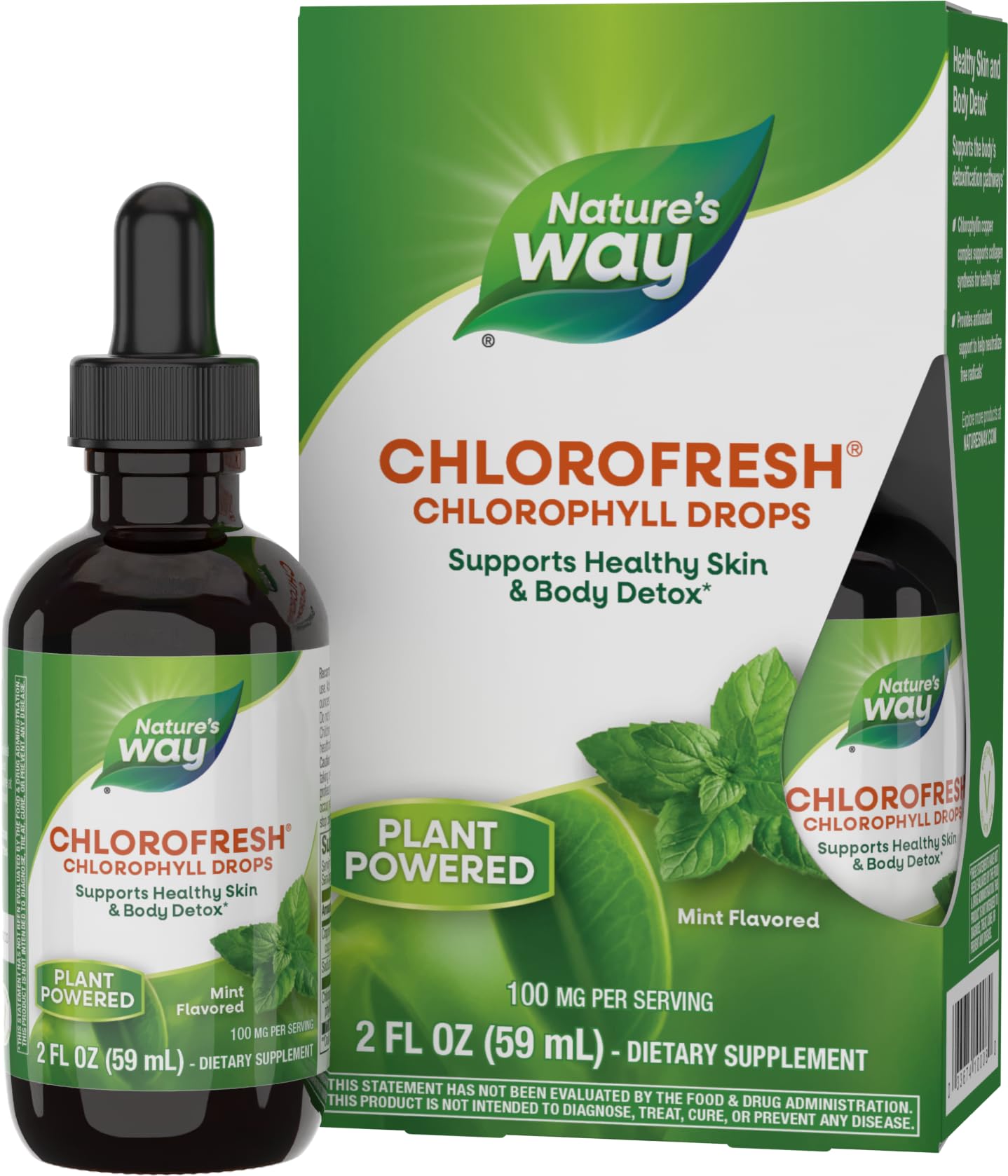 Nature'S Way - Chlorofresh Chlorophyll Drops Natural Mint 2 Fl. Oz. 130440
