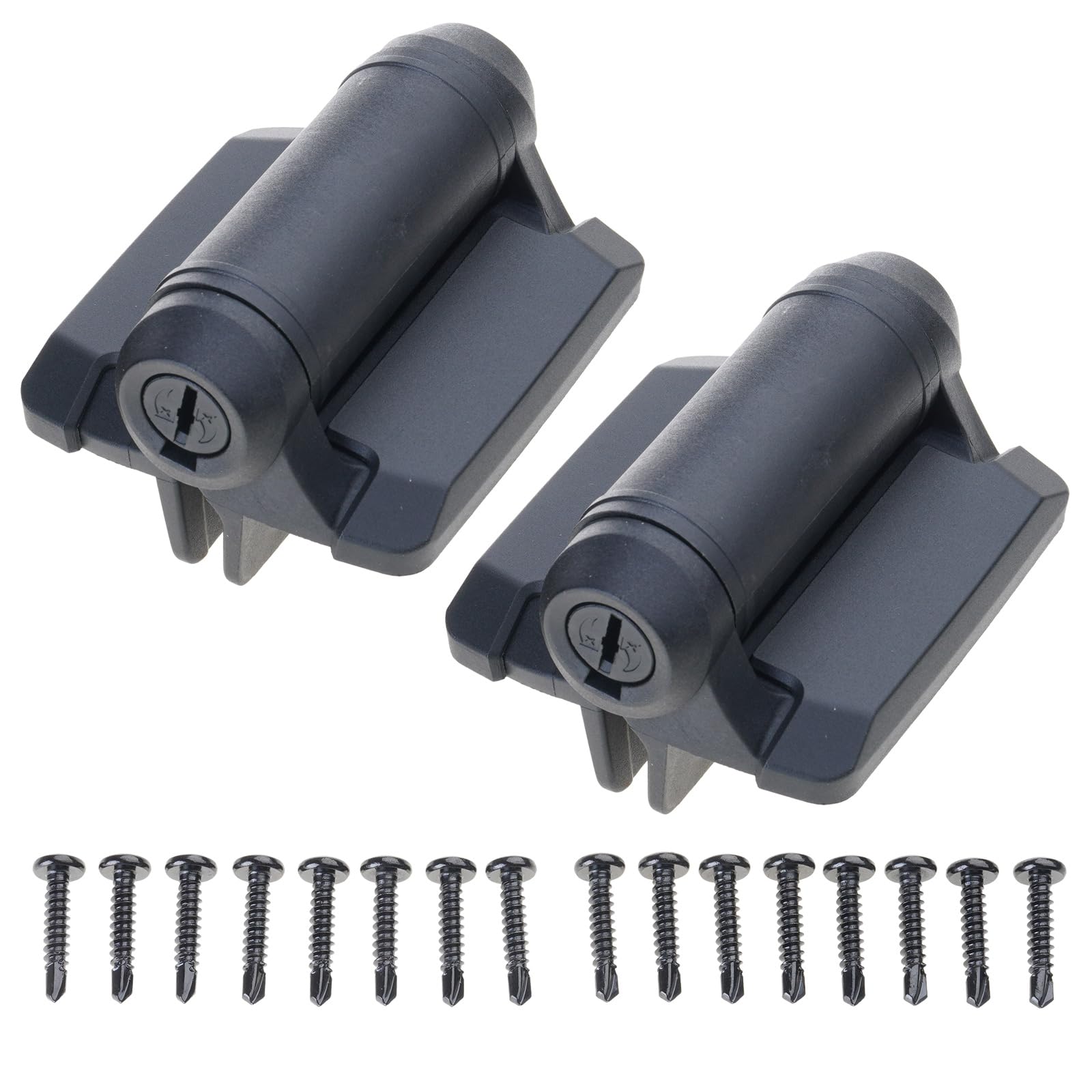 Yhplxyuus Multicolor 2Pcs Auto Closing Gate Hinge Hardware Heavy Duty Weatherproof Hinges For Auto Closing Metal, Wood Enduring Heavy Duty Hinges