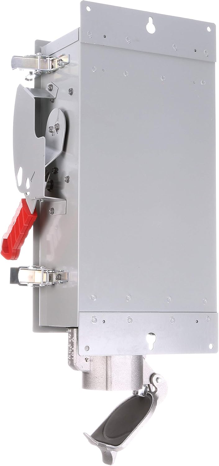 Siemens HF362JPN 60-Amp 3 Pole Fused PN with Receptacle Safety Switches