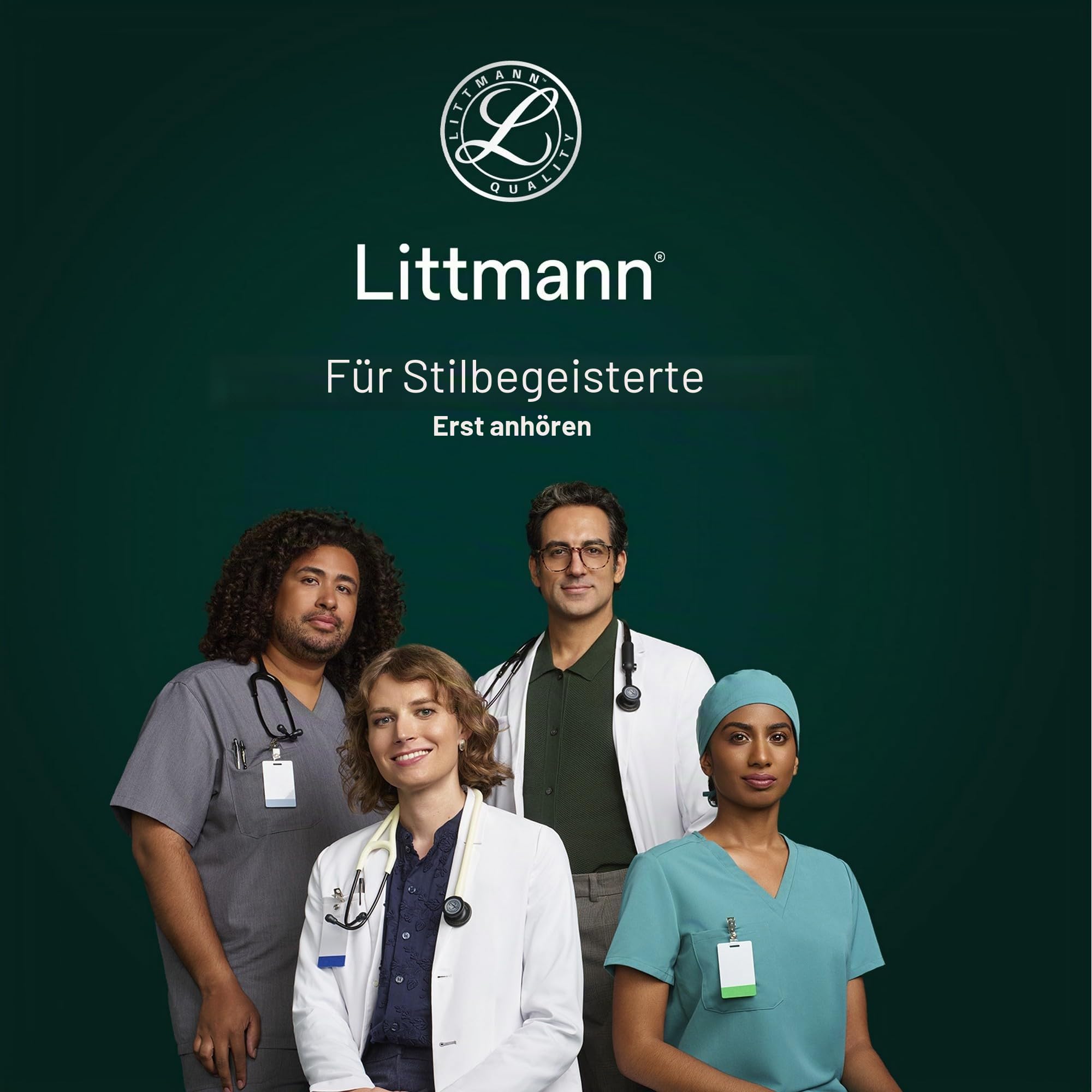 Littmann Classic II Infant Stethoskop, 2114, Schlauch Schwarz