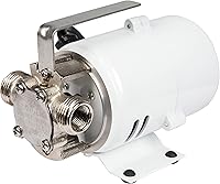 Little Giant 360S Stainless Steel Utility Pump - 360 GPH 1/10 HP 115V Non-Submersible Water Transfer Pump w/ Repair Kit (555110)