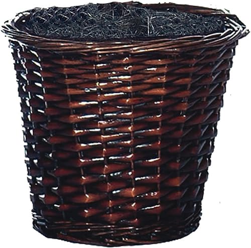 Miniatura 9 de Vickerman Arbusto de álamo dorado artificial de 4 pies, contenedor de plástico marrón.